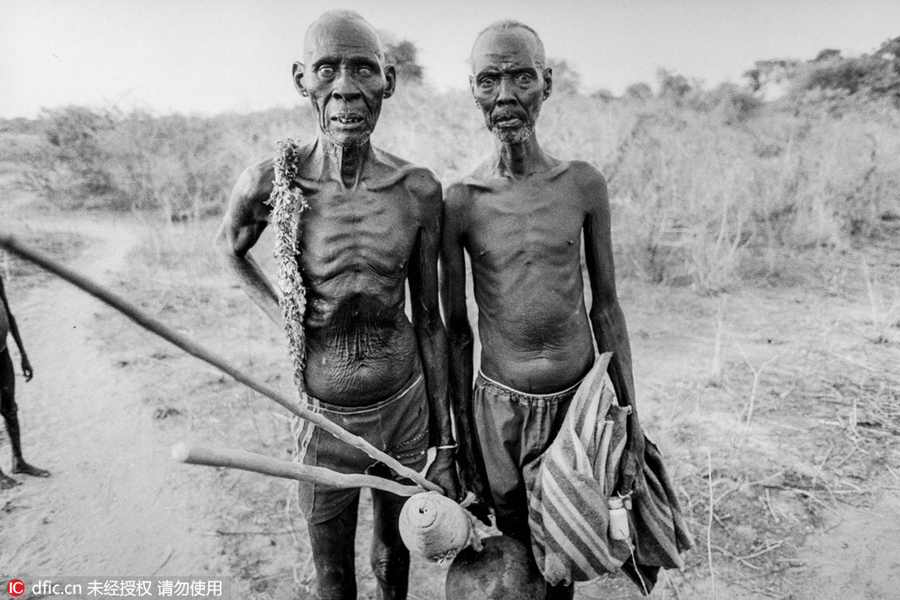 War-torn South Sudan in the 1990s