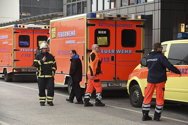 Germany rules out attack in Hamburg airport closure