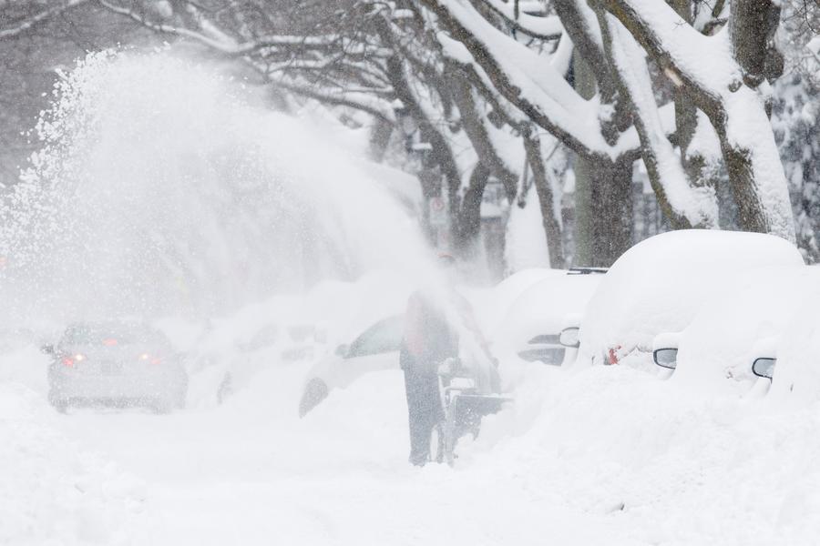 Flight cancellations persist as storm weakens in US Northeast