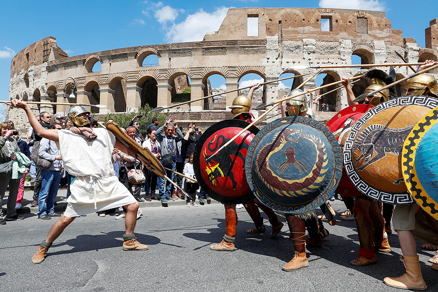 Rome celebrates 2,770th anniversary of founding