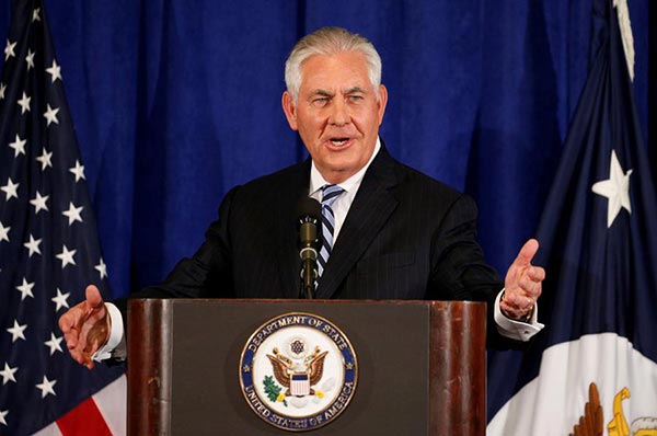 Tillerson to visit Beijing, plan for Trump's trip